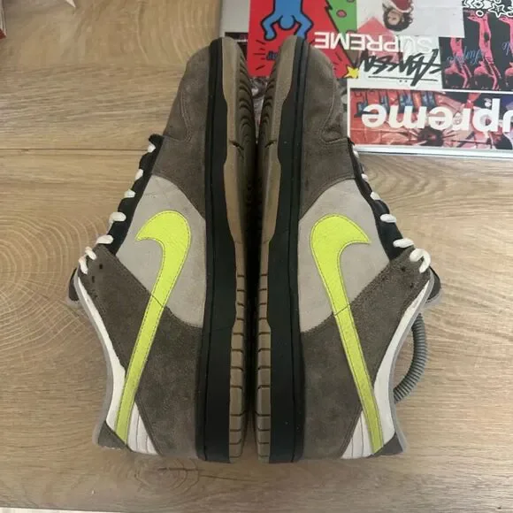 Nike Dunk Low 6.0 Fog Grey And Pale Green 2008 Rare Men’s 11 314142-072